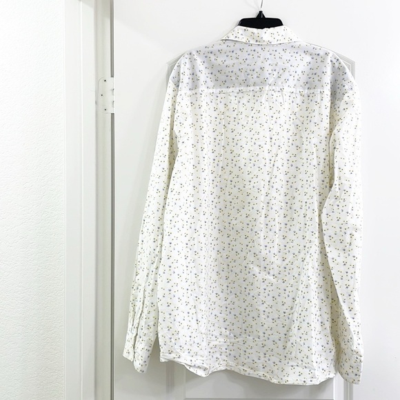Claiborne floral print long sleeve button down shirt - Picture 2 of 3